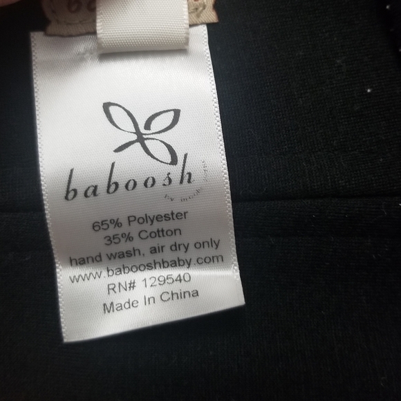 Baboosh Post Pregnancy Belly Wrap XL Black (Maternity) - Picture 2 of 10